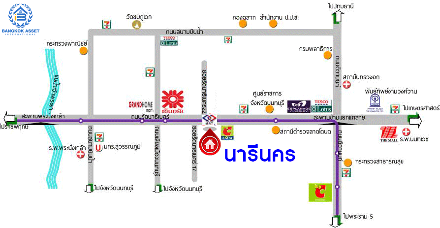 บ้านมือสองตกแต่งใหม่ ติด MRT "สถานีบางกระสอ" ม.นารีนคร รัตนาธิเบศร์ ตอบโจทย์ทุกการอยู่อาศัย ฟังก์ชั่น 2 ห้องนอนใหญ่ 2 ห้องน้ำ ต่อเติมครัวเคาน์เตอร์ และโรงจอดรถ บนทำเลดีที่สุด! ใกล้เซ็นทรัลรัตนาธิเบศร์ และจุดขึ้นทางด่วน "งามวงศ์วาน"